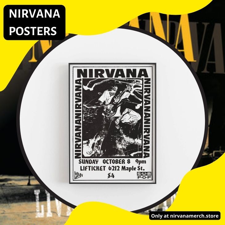 Nirvana POSTERS - Nirvana Store