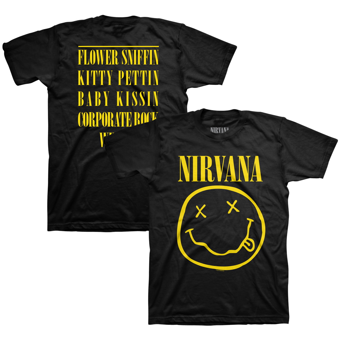 Nirvana Smiely Tee - Nirvana Store