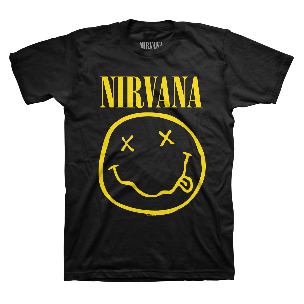 Nirvana Smiley Tee Front - Nirvana Store