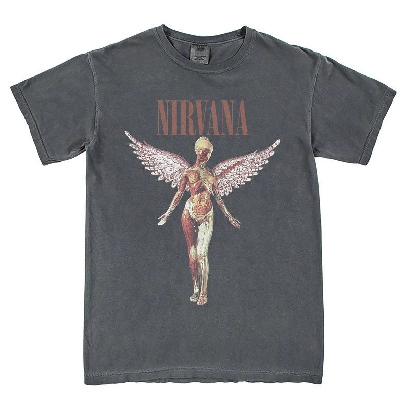 New Rare Nirvana In Utero Vintage Retro Unisex T-Shirt